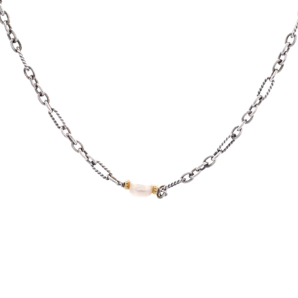 David Yurman Figaro Chain Necklace